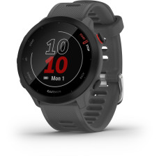 Garmin Forerunner 55 42mm Αδιάβροχο Smartwatch με Παλμογράφο (Monterra Grey)